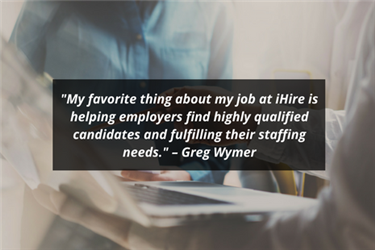 ihire account manager greg wymer quote