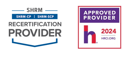 SHRM and HRCI logos