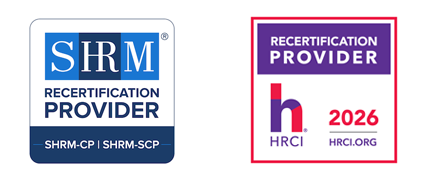 SHRM and HRCI logos