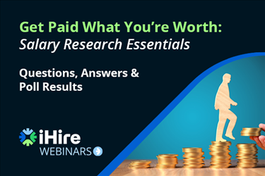 ihire salary research webinar questions answers poll results