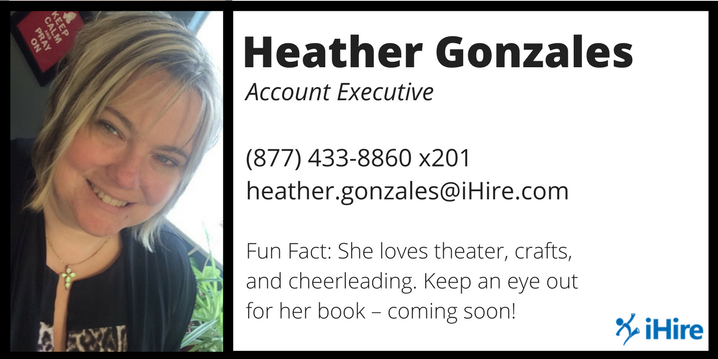 heather gonzales ihire account manager