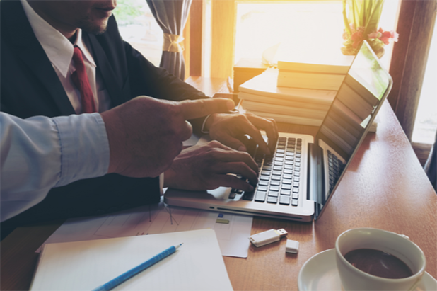 Hiring manager and recruiter adding job opening to Google for Jobs