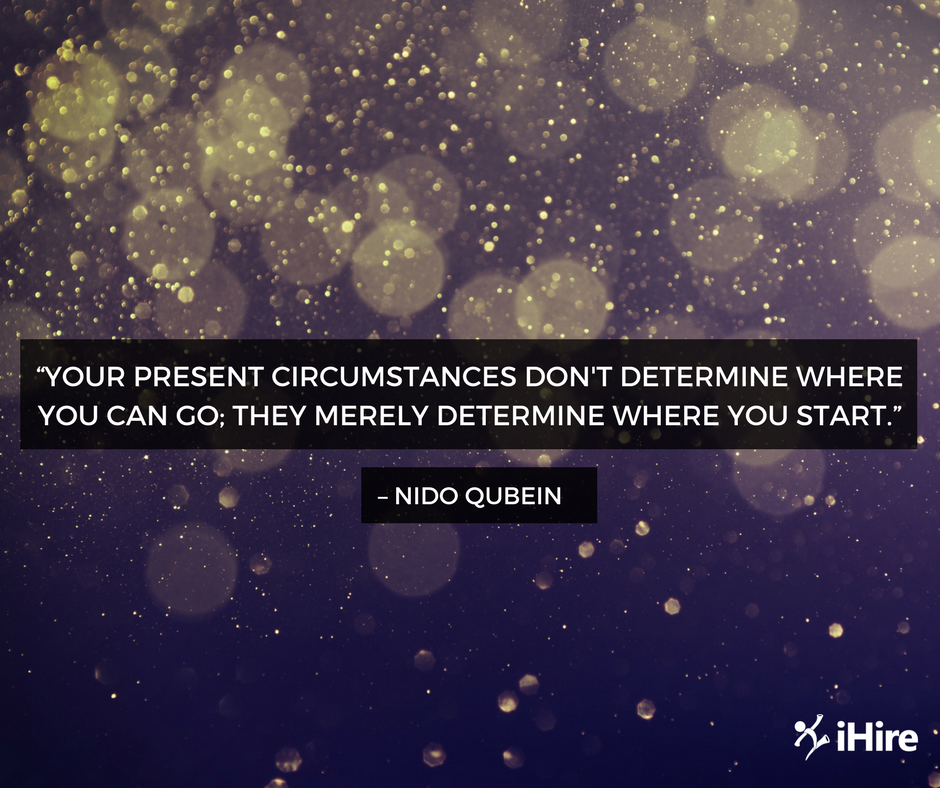 image of inspirational quote from nido qubein