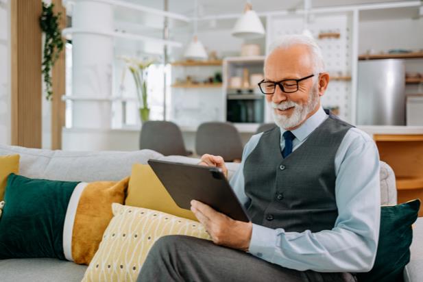 person using a computer