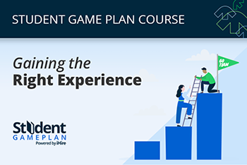 course - gaining the right experience