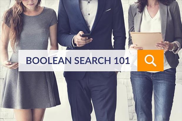 Boolean search 101 against backdrop of professionals