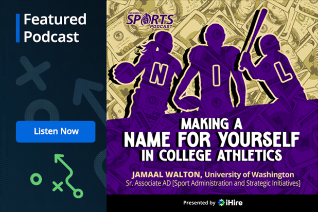 WorkInSports Podcast: University of Washington's Jamaal Walton