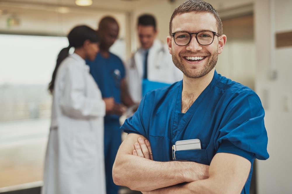 Happy nurse