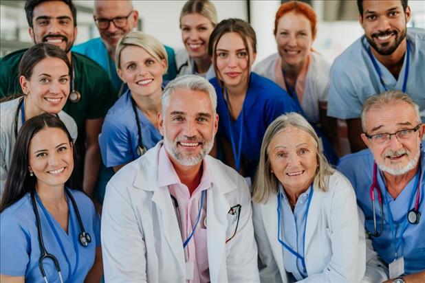 multigenerational workforce at a hospital