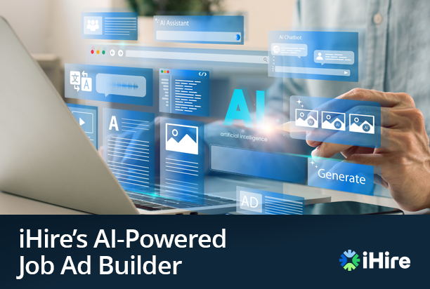 iHire's AI-powered job ad builder