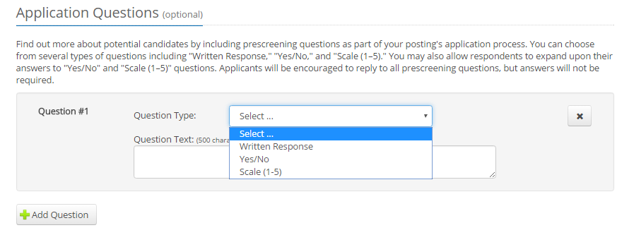 ihire application questionnaire 1