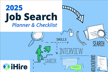 ihire 2025 job search planner and checklist