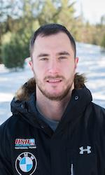 US Olympic bobsled crewman Sam McGuffie