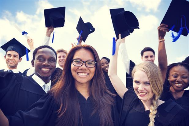 Recent college grads ready to find their first job after college.