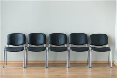 Empty interview chairs