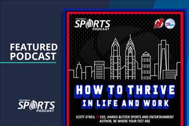 Work In Sports Podcast Scott O'Neil CEO Sixers Devils