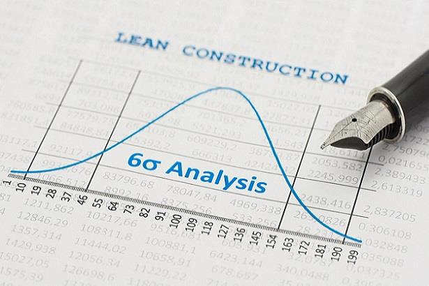 Lean construction and Six Sigma analysis