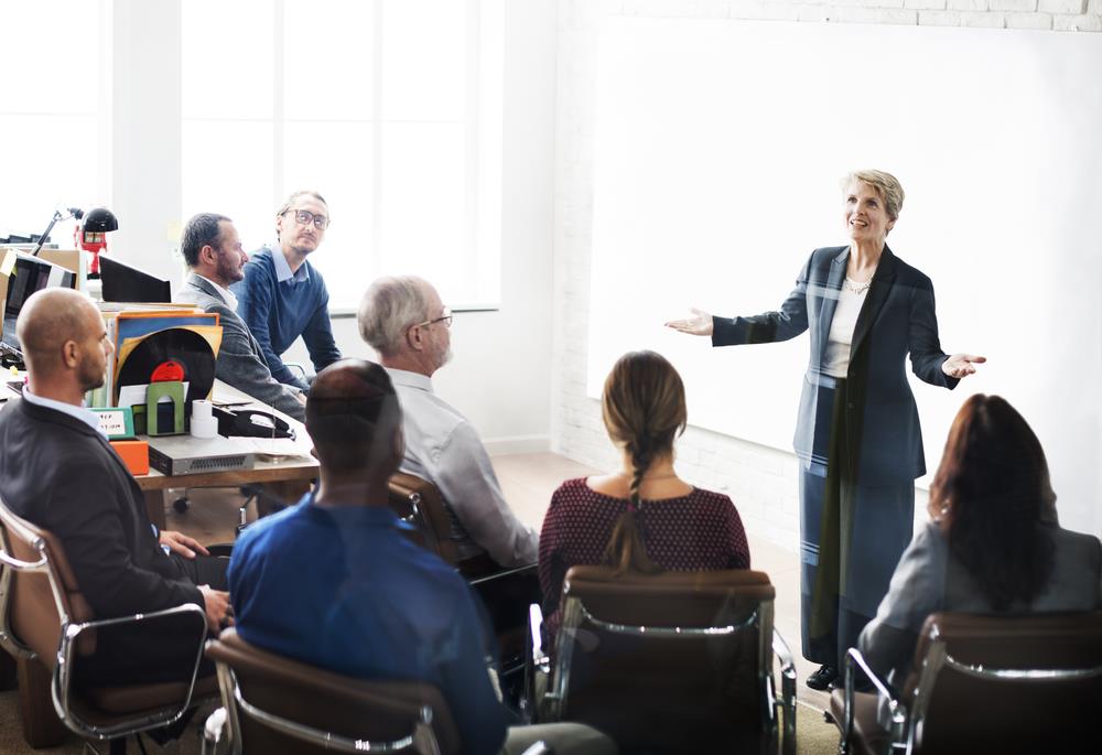 HR leaders must be comfortable delivering presentations