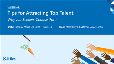 Tips for Attracting Top Talent Banner