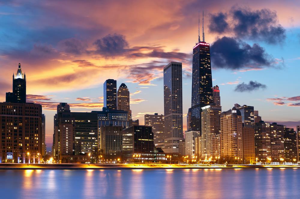 Photograph of the Chicago skyline