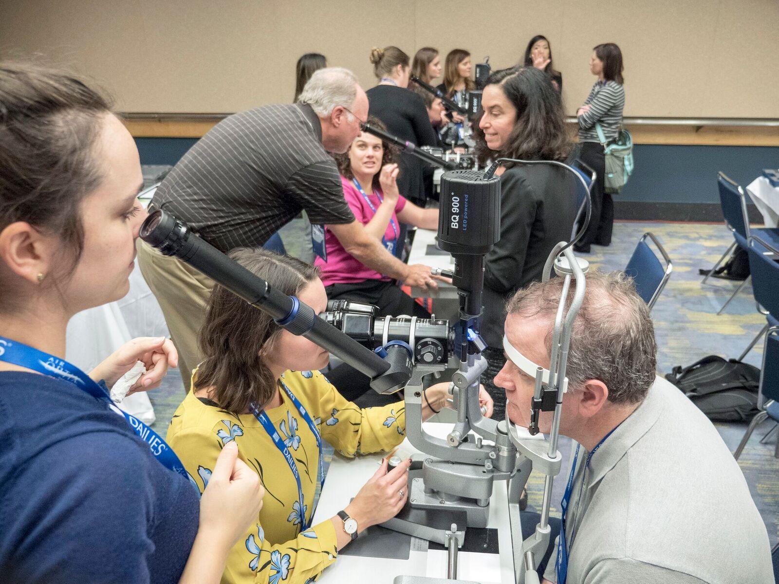 photo of attendees at american academy of optometry's annual meeting