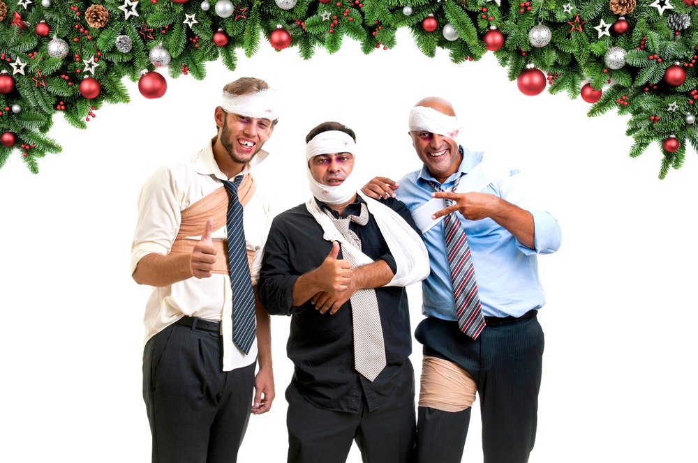 Don't fight your coworkers at your holiday work party