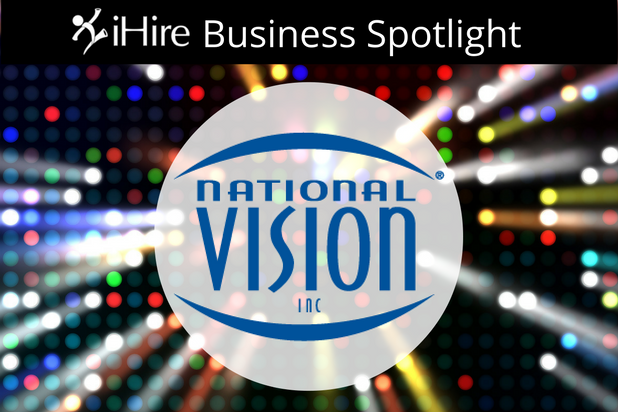 Business spotlight and national vision logo