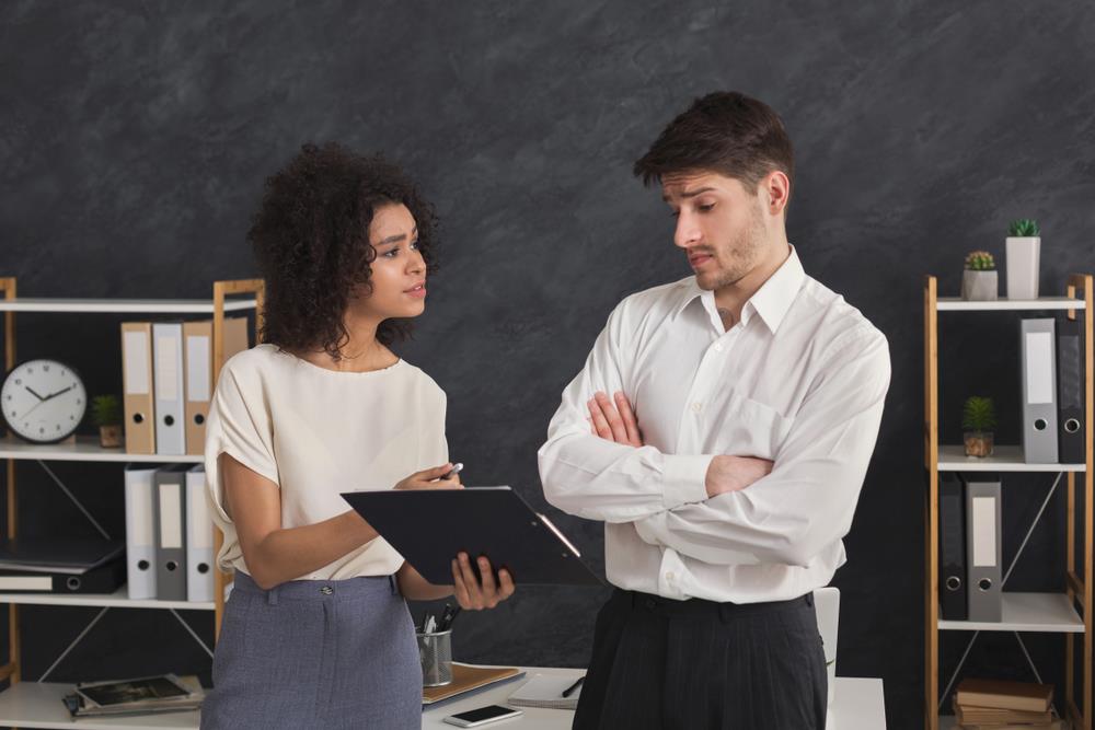 Young woman questioning why HR would need her social security number