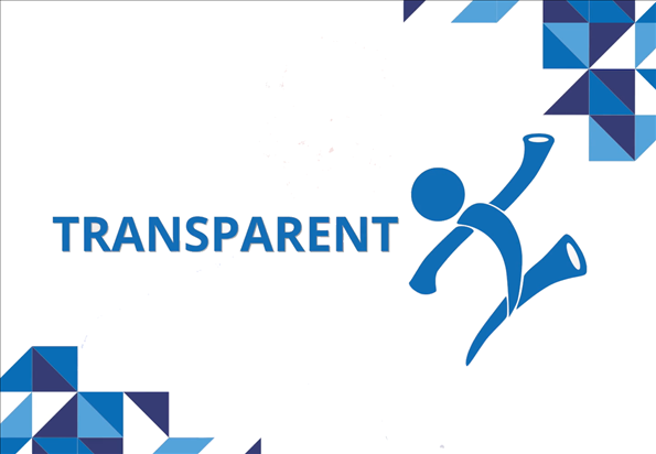 Transparent is one of iHire's 8 core values