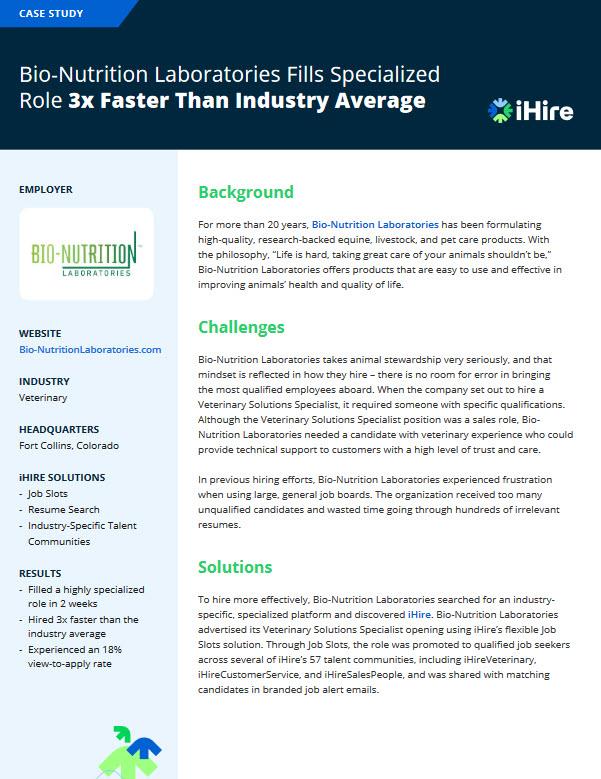 Bio-Nutrition Laboratories case study image