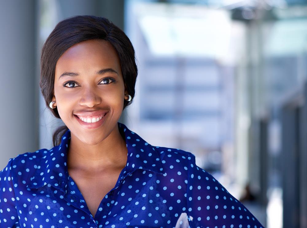 smiling employee