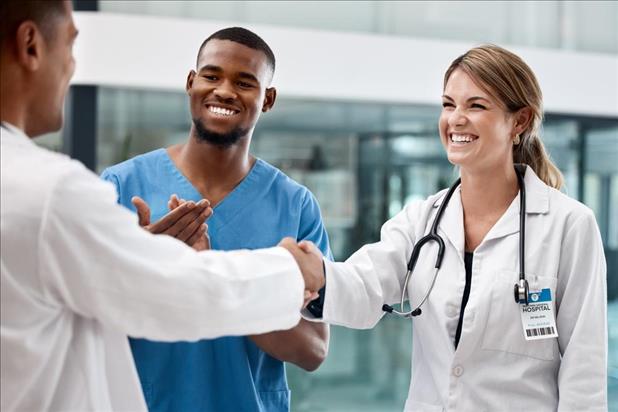 Healthcare workers onboarding