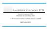Amedeo and Colonna, LTD