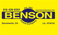 Benson Fence Co