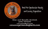 Von Anna German Shepherds, LLC