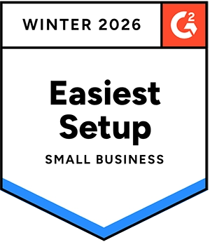 G2 Ease of Setup Small Business