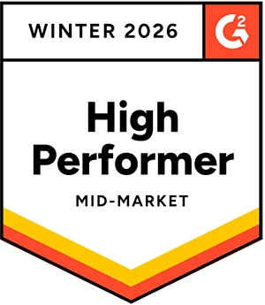 G2 High Performer Mid Market