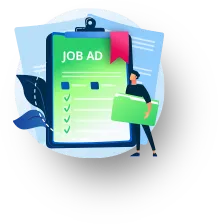 job ad clipboard icon