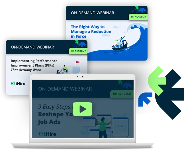 ihire employer webinar screenshots