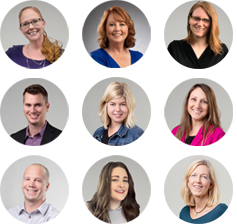 Headshots of Career Advisors.