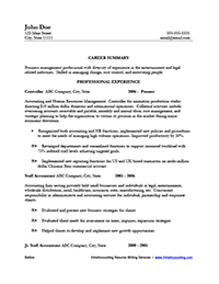 Sample Resume Before Professional Writing