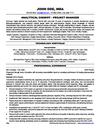 Sample Resume After Professional Writing