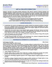 Sample Resume After Professional Writing