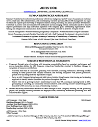 Sample Resume 3 After Professional Writing