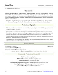 Sample Resume After Professional Writing