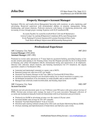 Sample Resume After Professional Writing