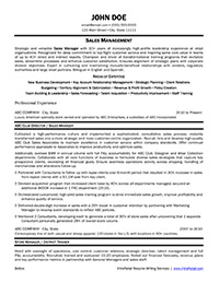 Sample Resume Before Professional Writing