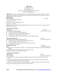 Sample Resume Before Professional Writing