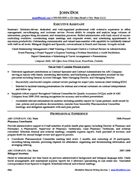 Sample Resume After Professional Writing