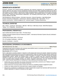 Sample Resume After Professional Writing